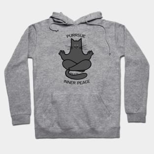 Cat Yoga & Meowditation Hoodie